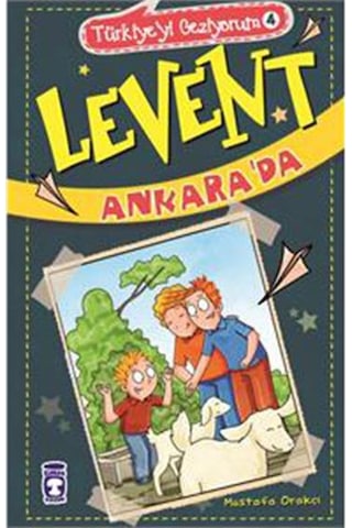 Levent Türkiyeyi Geziyorum 4 Set  - 5 Kitap Takım - Mustafa Orakçı - Timaş Çocuk