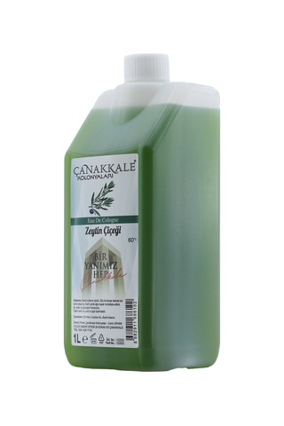 Çanakkale Kolonyaları Zeytin Çiçeği Kolonyası Korumalı Kapak - Yeni Model 2 x 1 L