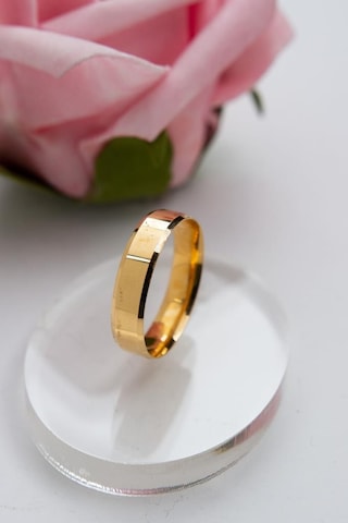 Latif Kuyumculuk 22 Ayar Altın Düz Köşeli Alyans Nişan Yüzüğü Lkyzk1527