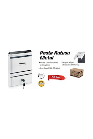 Sgs 333 Metal Posta Kutusu