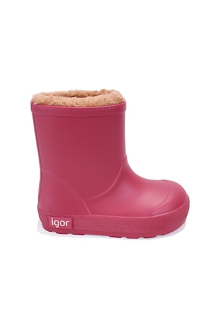 İgor W10306 Yogi Borreguito Koyu Pembe Ortopedik Kız Çocuk Yağmur Çizme Koyu Pembe