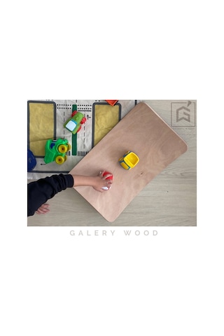 Galerywood 0-3 Yaş Denge Denge Tahtası, Montessori Balance Board, Doğal Ahşap Çocuk Oyuncak, Spor Ekipmanı, M Ahşap