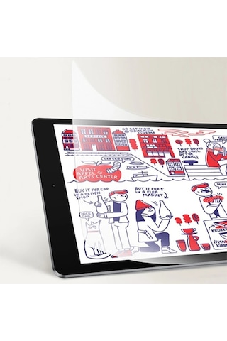 Ally İpad Air 20202022 10.9 Paper Like Film Darbe Emici Pet Ekran Koruyucu- 5775