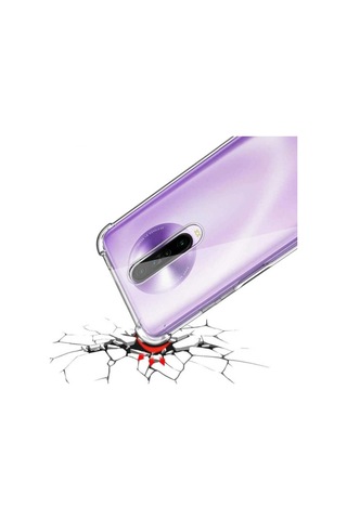 Xiaomi Redmi K30 Kılıf Zore Nitro Anti Shock Silikon Renksiz