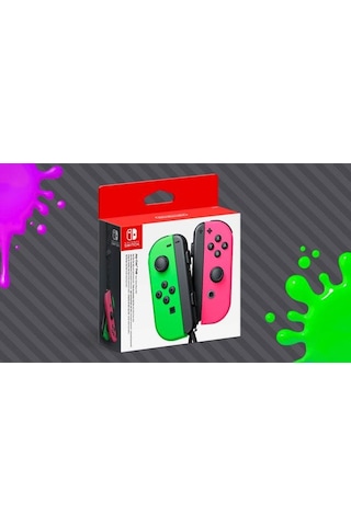 Nintendo Switch Joy-Con Oyun Kolu 2 Li Joycon Neon Green Pink