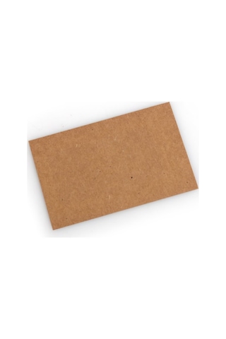 Boş Kartvizit Kraft 8.5x5.5 (90'lı) Boş Kartvizit Kraft 8.5X5.5 (9