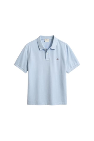 Gant Erkek Mavi Regular Fit Logolu Polo Yaka T-shirt 2210.457-14864