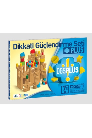 Adeda Yayınları 7 Yaş Plus Dikkat Güçlendirme Seti A-B-C