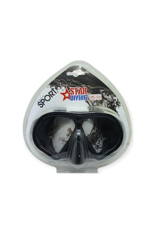 Star Diving Dalış Maskesi Yetişkin - 51703-kırmızı Lisinya Çok Renkli