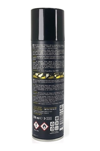 Fabcare Süet ve Nubuk Koruyucu Sprey 250 ML - Siyah
