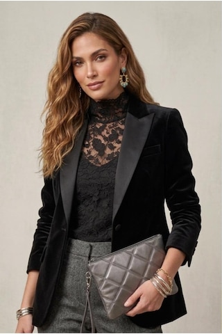 Estrella Paris Lavita Portföy & Clutch Çanta Çıkarılabilir Bileklik Askılı Gri 25 X 19 Cm