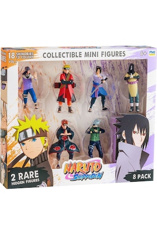 Pmı Nsh2070s Naruto 8li Koleksiyon Figür Seti Asorti