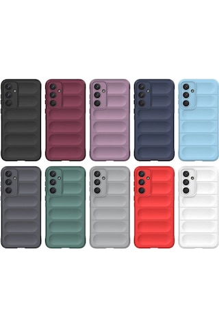 Samsung Galaxy M14 5g Kılıf Optimum Silikon - Mor