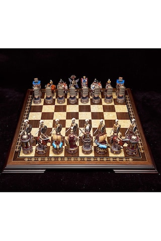 Büyük İskender - Pers Kralı Dairus Satranç Takımı