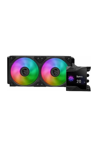 Mpg Coreliquid D240 Argb 240mm Am5/1851p Siyah İşlemci Sıvı Soğutucu-133074