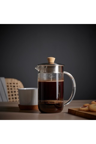 Ikea 365+ French Press 1 Lt Gümüş - Naturel