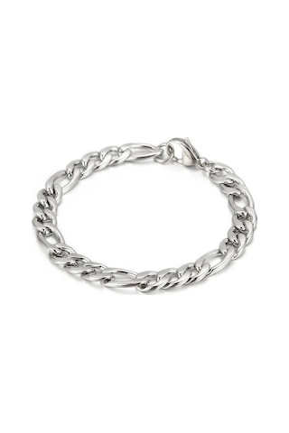 Chavin 6 mm Figaro Gri Çelik Erkek Bileklik et85by-6