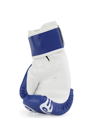 Titan Sport Mavi Beyaz İşlemeli Boks Eldiveni Çok Renkli