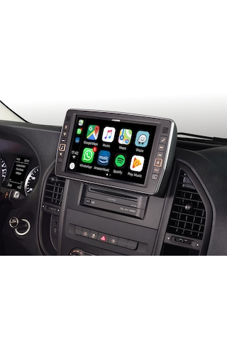 Alpine Mercedes Vito 447 İçin Apple Carplay Ve Android Auto İle Uyumlu 9 Dokunmatik Ekran Navigasyon Multimedya 9"