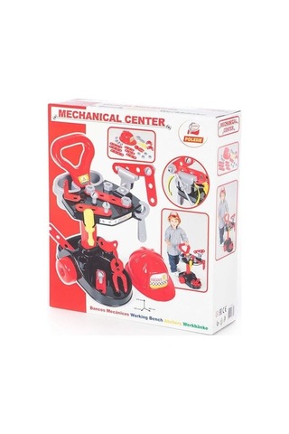 Meslek Setleri - Mekanik- Tekerlekli Tamir Seti Tezgahı 51 Cm - 27 Parça