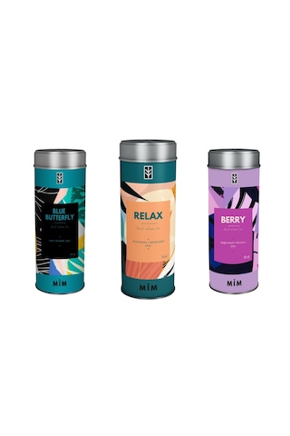Mim And More Kafeinsiz Çay Seti 3 x 50 G