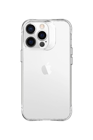 Zeyline Apple Uyumlu iPhone 13 Pro Zore Şeffaf Ultra İnce Airbag Tasarımlı Okka Kapak-renksiz