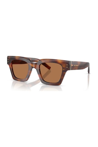Dolce & Gabbana Dg 4413 306373 48 Unisex Güneş Gözlüğü Kahverengi