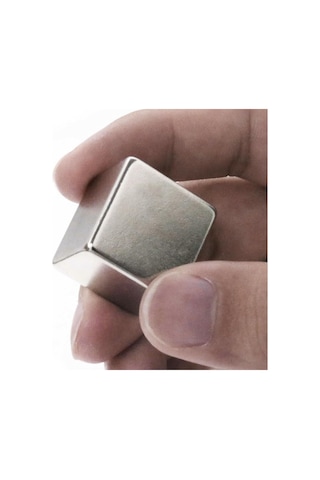 20x20x20 Mm Süper Güçlü Neodyum Küp Mıknatıs, Kare Magnet 4 Adet