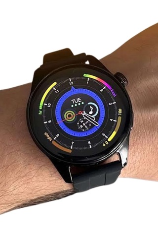 Hmngoakkllby Akıllı Saat 1.5 Inç Amoled Ekran Çift Kordonlu Gps Nfc Uyumlu Akllhmng