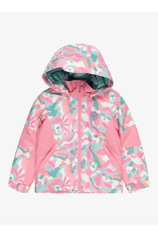 Roxy Erltj03025-41162 Snowy Tale Jk Kız Çocuk Kayak Montu Renkli Çok Renkli