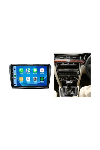 Skoda Super B 2009-2015 4gb Ram 32gb Hafıza 4 Çekirdek Carplay Kamera Android Multimedya 9"