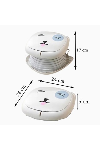 Cat Potty Katlanabilir Çocuk Tuvaleti, Çok Fonksiyonlu Taşınabilir Alıştırma Lazımlığı Gri