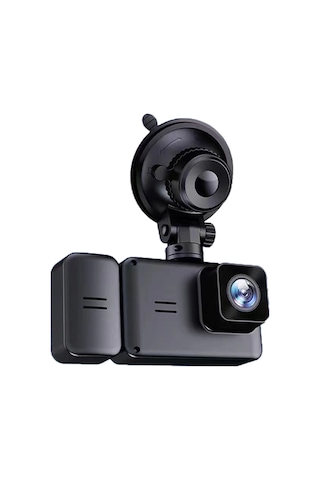 Gajeena A18 Model 1080p Gece Görüşlü Üç Kanallı Wifi Araç Kamerası - Otomatik Döngü Kayıt Ve Park Monitörü Fonksiyonu