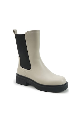 Nine West Candıce 5pr Kırık Beyaz Kadın Düz Bot 000000000102012207 Beyaz
