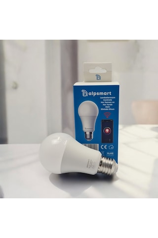 Alpsmart As8229 Cw Akıllı Wifi Led Lamba Tuya Destekli Ampül 9w