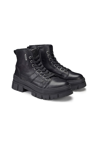 Bot Kadın Oxw202302 Oxs Kyla 2023 Mıd W Leather Black Siyah