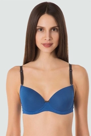 Kom Natalia Kaplı Sütyen Siyah