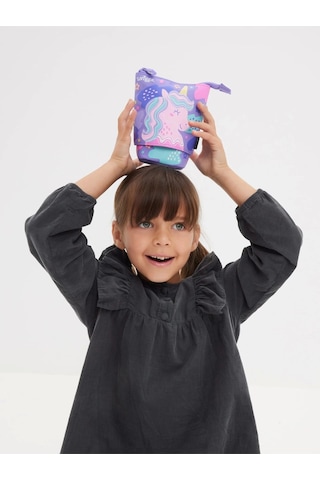Smiggle Happy Tales 2si 1 Arada Kalem Kutusu Mor