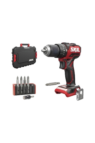 Skil Set-8 Skil Compact 3075JA Akülü Darbeli Matkap Vidalama Çantalı + Skil 3136AA 2AH Li + 2.4A Şarj Cihazı Promo