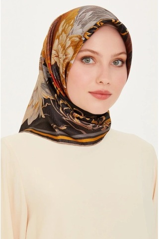 Armine Nostalji Sura İpek Eşarp 24ka9220d03-02 Çok Renkli