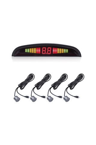 GPR AUTO PARTS TÜRKÇE KONUŞAN PARK SENSÖRÜ LED GÖSTERGELİ FÜME