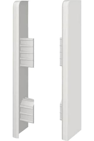 Espumo Kompozit Süpürgelik 12 Cm Bitiş Kapağı Aksesuarı 1 Paket - 2 Adet - Beyaz - Esp501