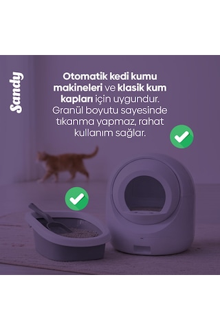 Aktif Karbonlu Topaklanan Kedi Kumu 20kg