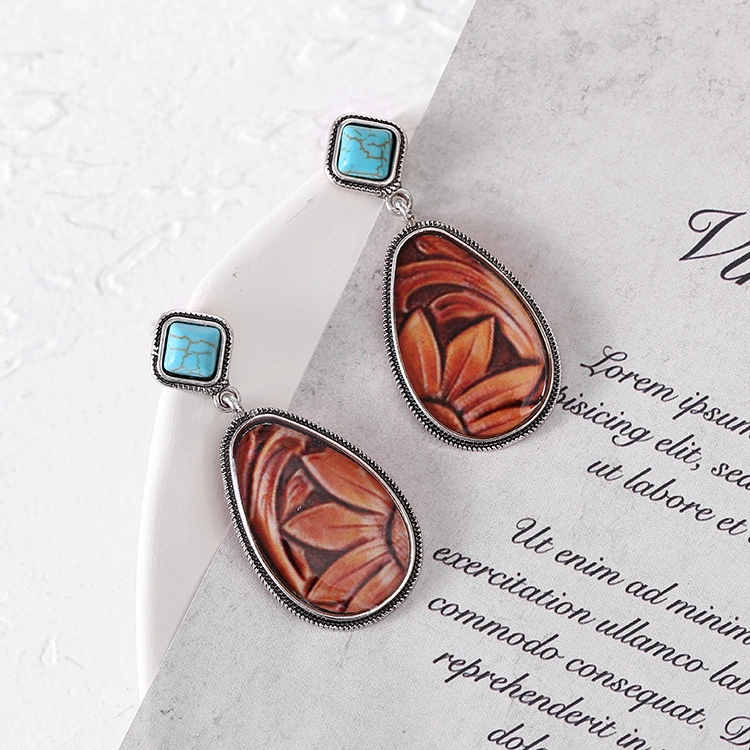 Lemestar Güneş Çiçekli Turkuaz Damla Kolye, Antik Gümüş Kahverengi, Moda Aksesuar, Kaliteli Malzeme, Şık Ve Dayanıklı, Kişisel Stiliniz İçin Diğer