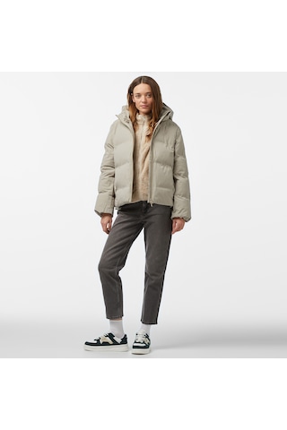 Nautica Kadın Kırık Beyaz Mont Düz 47j905t Beyaz