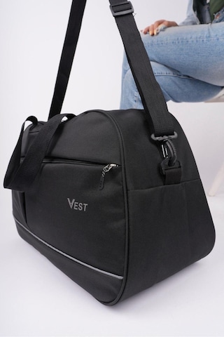 Ççs Vest Kumaş Seyahat El Valizi Siyah