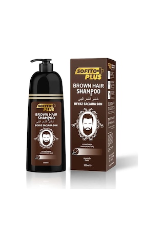 Softto Plus Brown Hair Shampoo 350 Ml