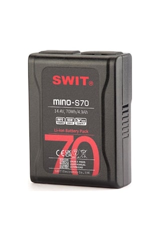 Swıt Mıno-s70 70wh Cep Tipi V-mount Kamera Bataryası Usb-c