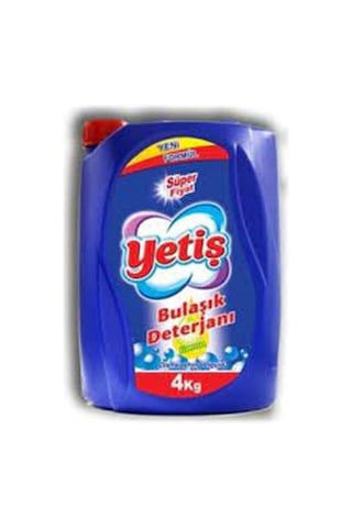 Yetiş Limon Kokulu Sıvı Bulaşık Deterjanı 4 KG