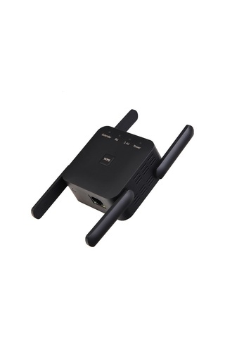 Sones 1200mbps 2.4g / 5g Wifi Genişletici Güçlendirici Tekrarlayıcı Ethernet Portunu Destekler Siyah Ab Fişi